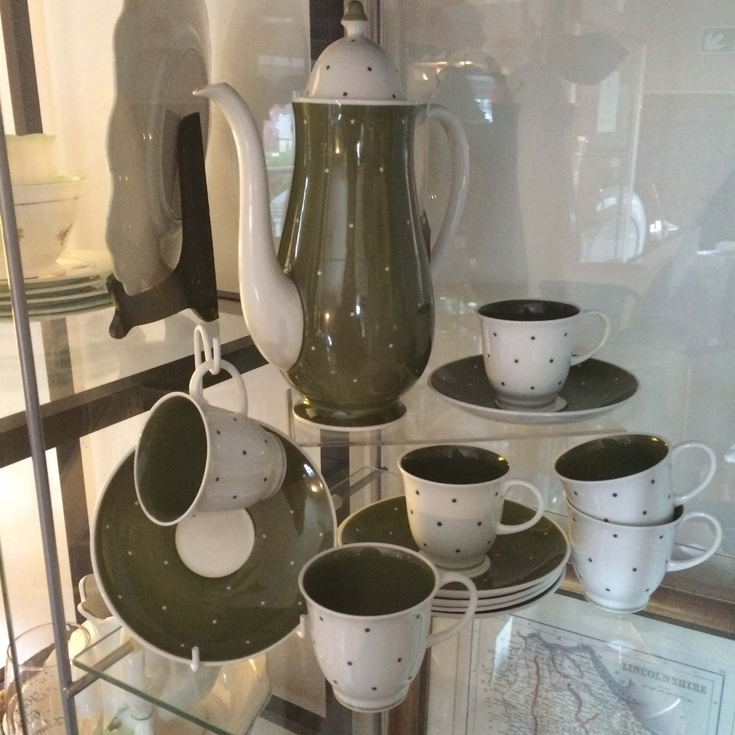 Susie Cooper Coffee Set